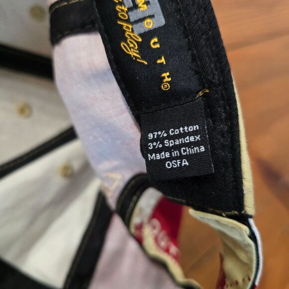 Loudmouth Argyle Pattern Adjustable Baseball Cap - Picture 10 of 10